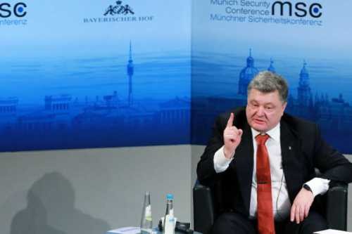 Порошенко в Мюнхене. Пока не гонят…