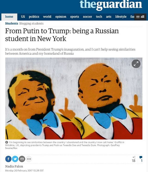 Россиянка, переехавшая в Нью-Йорк, рассказала про жизнь в США при Трампе Россиянка, переехавшая в Нью-Йорк, рассказала про жизнь в США при Трампе