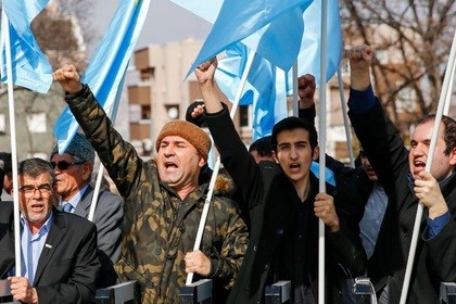 В Анкаре состоялся митинг против присоединения Крыма к России