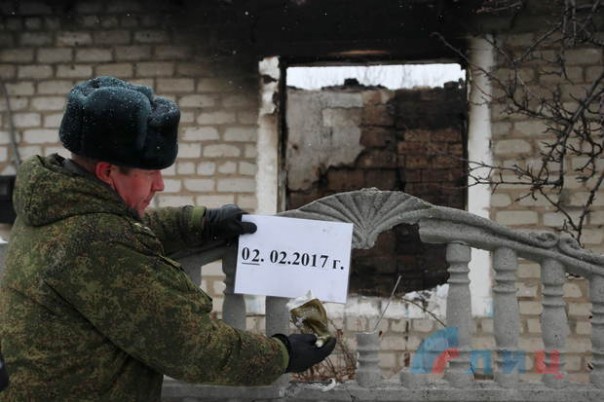 Сводка от НМ ЛНР 2 февраля 2017. СБУ, угрожая расправой над задержанной матерью, требовали сотрудничества от бойца НМ ЛНР