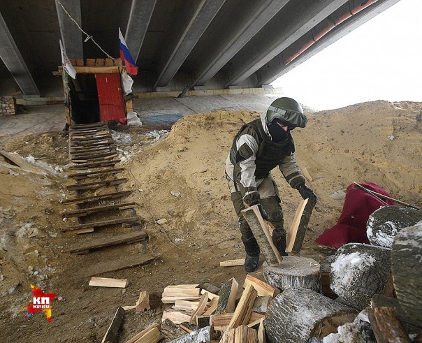 Самая горячая точка на Донбассе. Промзона Авдеевки