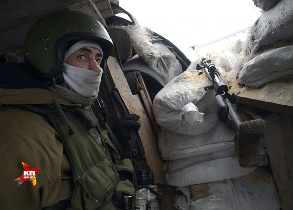 Самая горячая точка на Донбассе. Промзона Авдеевки