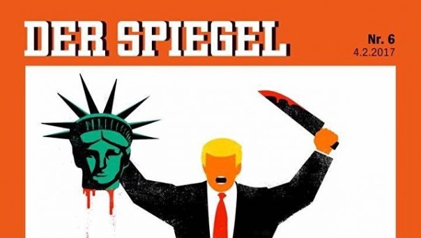 Der Spiegel выставил главу США в роли террориста