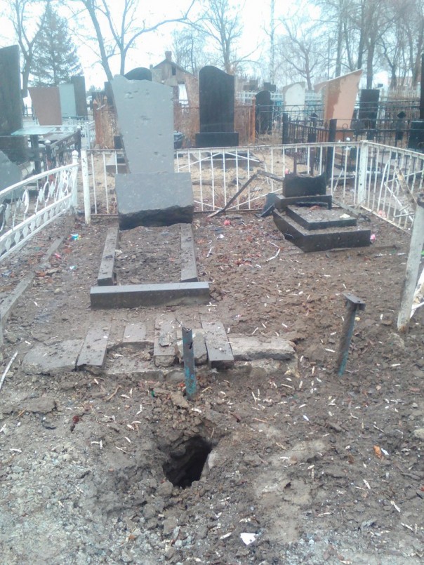 Посёлок Сартана (Мариуполь). Жители знают что их обстреливает ВСУ. 04.02.2017 Посёлок Сартана (Мариуполь). Жители знают что их обстреливает ВСУ. 04.02.2017