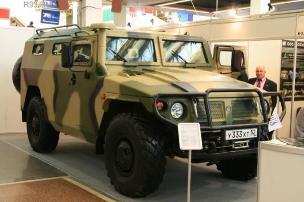 Росгвардия разрабатывает не имеющую аналогов спецмашину на базе «Тигра»