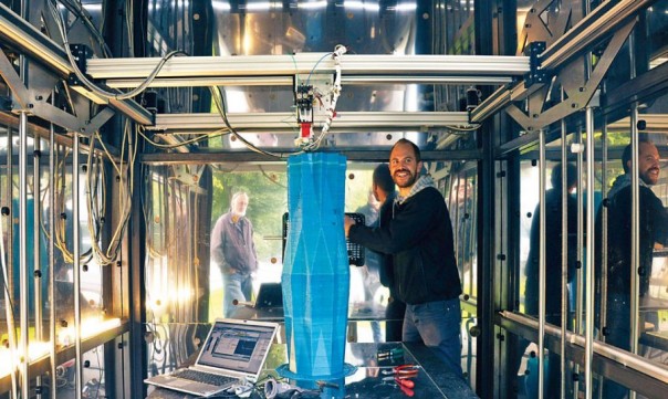 В Подмосковье построили жилой дом с помощью гигантского 3D-принтера