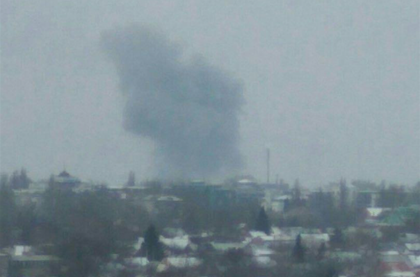 В Донецке прогремел мощный взрыв