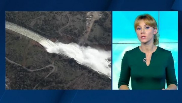 Аварийную плотину в Калифорнии ждет новый натиск стихии