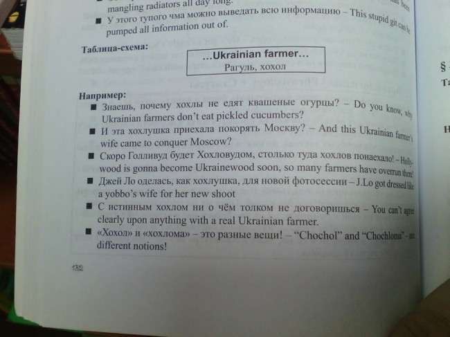 Ukrainian farmer переводится как "хохол" и "рагуль" Ukrainian farmer переводится как "хохол" и "рагуль"
