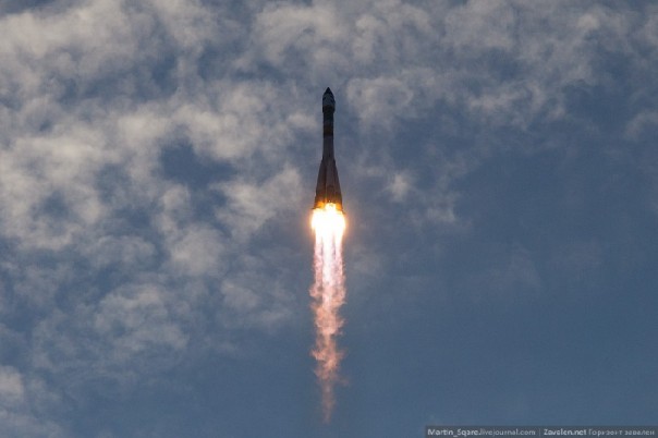 С космодрома Плесецк запустили ракету «Союз-2.1б» с военным спутником