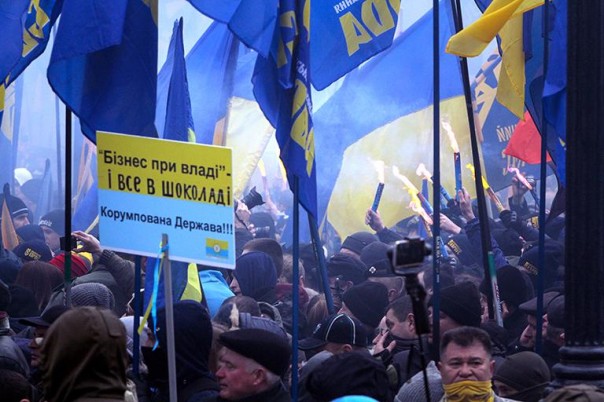 На Украине начался коричневый «Майдан»? На Украине начался коричневый «Майдан»?