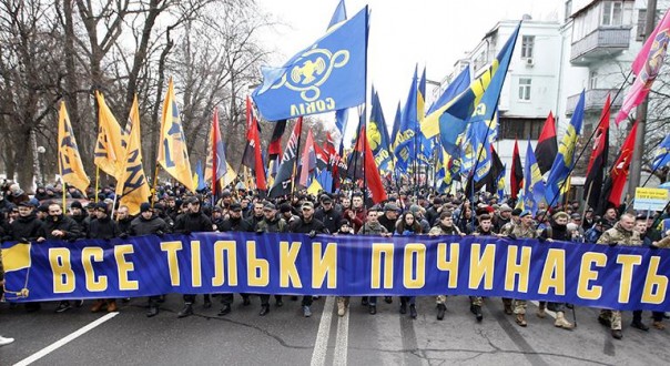 На Украине начался коричневый «Майдан»? На Украине начался коричневый «Майдан»?