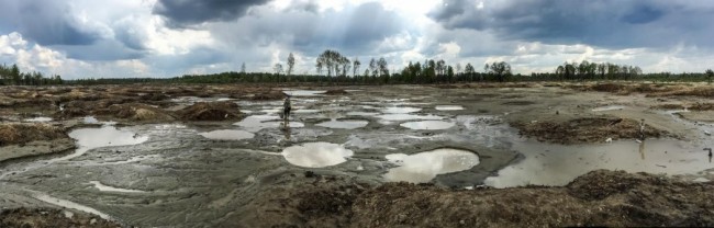Последствия добычи янтаря в бывшей украине 