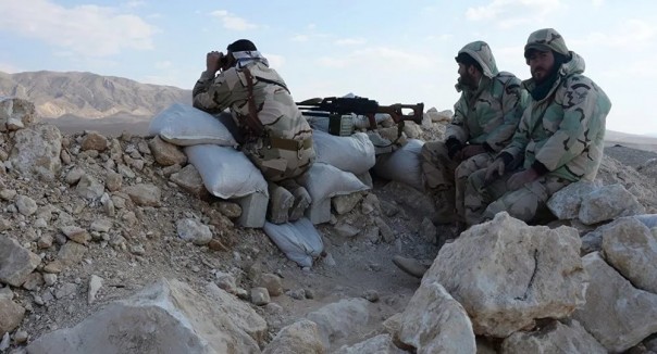 Сирийская армия на подступах к Пальмире