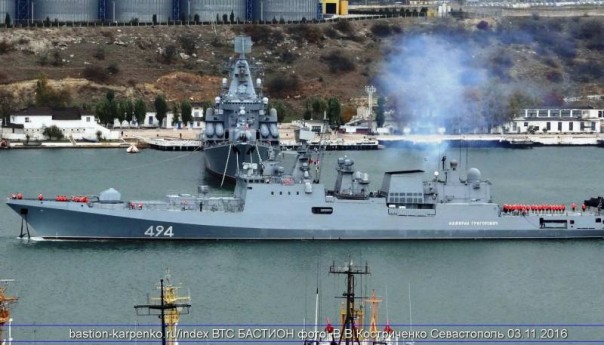 «Адмирал Григорович» направился в Средиземное море