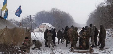 В блокаде ветеранами АТО Донбасса увидели "руку Москвы"