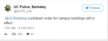 Калифорнийский университет закрыт из-за массовых протестов