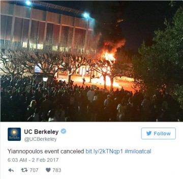 Калифорнийский университет закрыт из-за массовых протестов