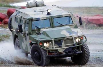 В 2018 году Минобороны РФ представит новую версию бронемашины «Тигр»