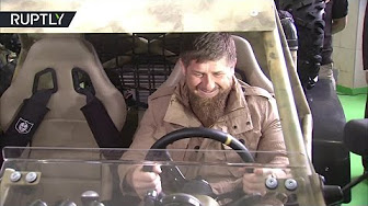 Кадыров протестировал военный багги чеченского производства