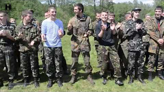 Будущие "повара" и "проповедники" перед отправкой в Донбасс