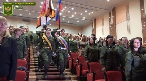 Поздравление женщин военнослужащих с "Международным Женским днем" от Главы ЛНР и командования НМ ЛНР