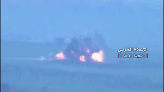 Сирия. Видео подрыва машины с бармалеями из Джа́бхат ан-Нусра | 8 марта 2017. Военная обстановка в Сирии. Сирийская дошла до Евфрата.