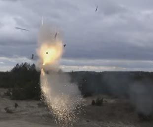 На Украине испытали неизвестные противотанковые ракеты: видео