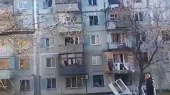 В результате шквального артобстрела укрофашистами погибла мирная жительница, разрушены дома