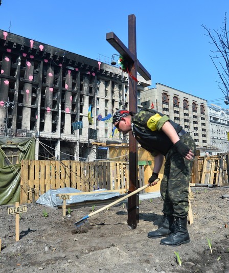 Садок вишнёвый коло НАТО. Юлия Витязева
