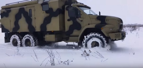 Российский дом на колесах на базе Урал Next