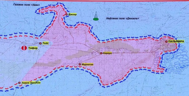 Сирийская армия теснит ИГ все дальше от Пальмиры Сирийская армия теснит ИГ все дальше от Пальмиры