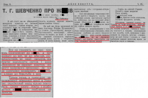 Танцы с бубном вокруг Шевченко