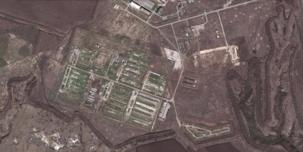 Опубликованы фото со спутника двух новых военных баз на юге-западе России Опубликованы фото со спутника двух новых военных баз на юге-западе России