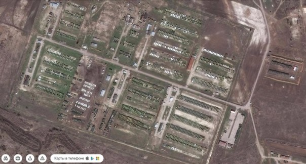 Опубликованы фото со спутника двух новых военных баз на юге-западе России Опубликованы фото со спутника двух новых военных баз на юге-западе России