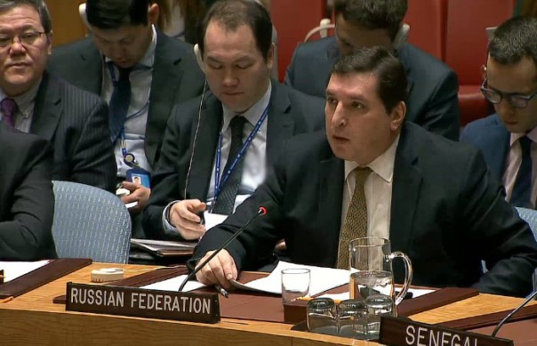 Британский представитель в ООН занервничал под критикой Сафронкова