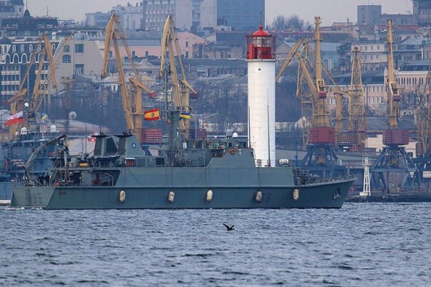 Как у себя дома: Очередной отряд кораблей НАТО зашел в Одессу Как у себя дома: Очередной отряд кораблей НАТО зашел в Одессу