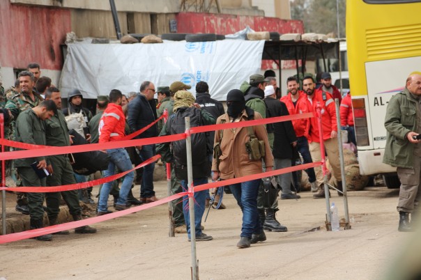 Боевики уходят Боевики уходят