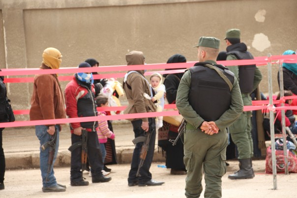 Боевики уходят Боевики уходят