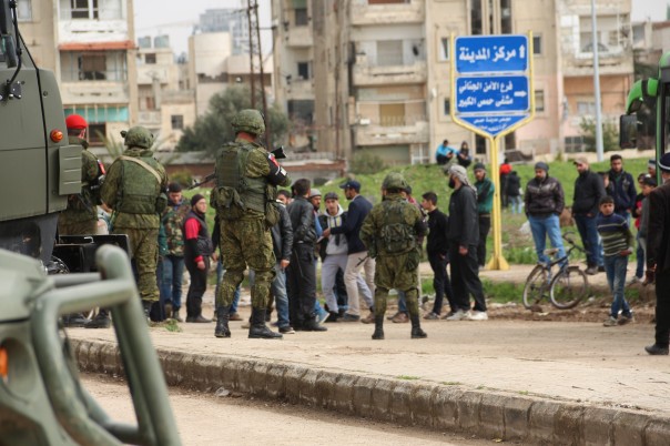 Боевики уходят Боевики уходят