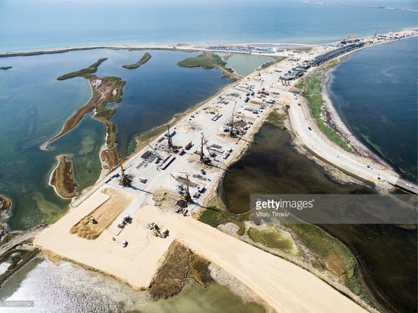 Крымский мост глазами Запада