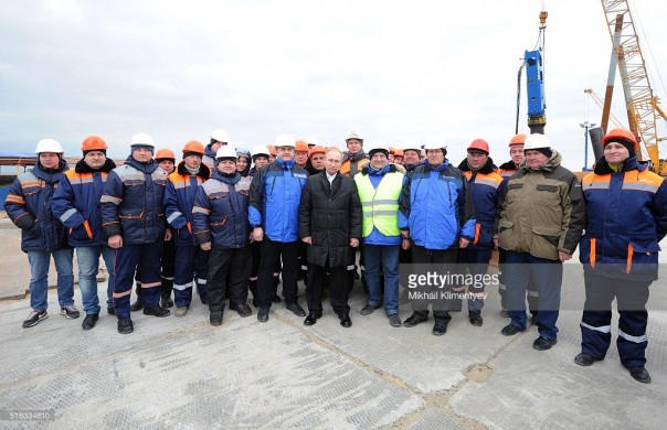 Крымский мост глазами Запада