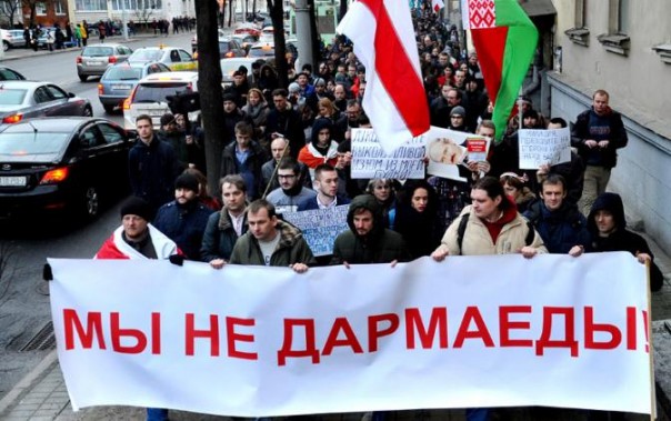 Батька не даст шастать на бунты и революции