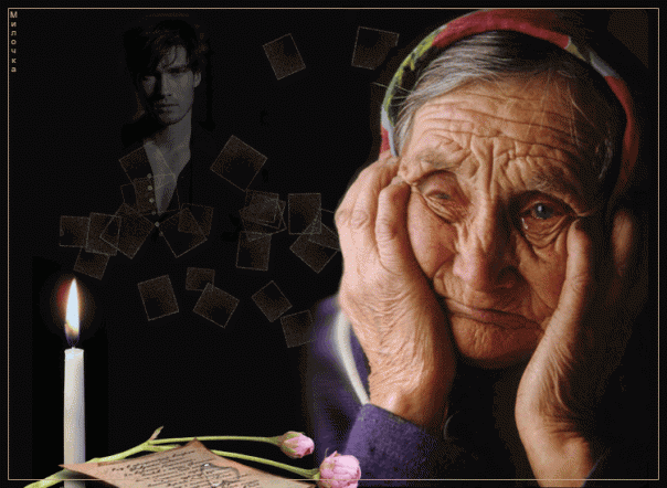 В гостях у мамы...