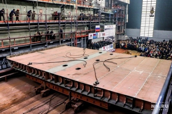 В России заложено второе круизное судно В России заложено второе круизное судно