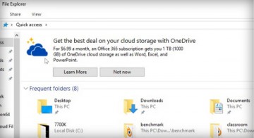 В Windows 10 появилась реклама