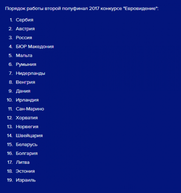 Юлия Самойлова заявлена под третьим номером на «Евровидении-2017»
