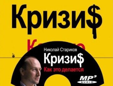 Николай Стариков. Аудиокнига " Кризис. Как это делается".