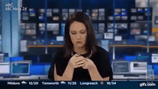 Ведущая ABC на несколько секунд забыла, что она в прямом эфире