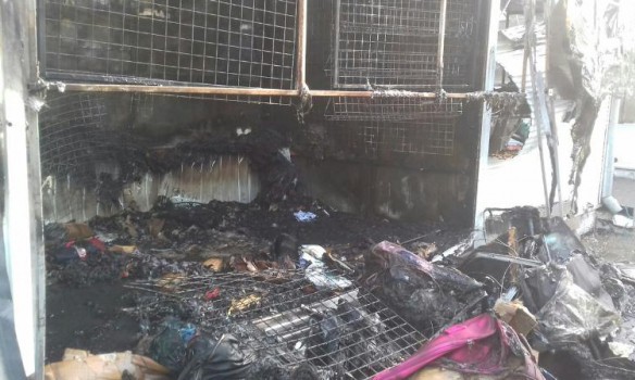 В Виннице произошел пожар на центральном рынке В Виннице произошел пожар на центральном рынке